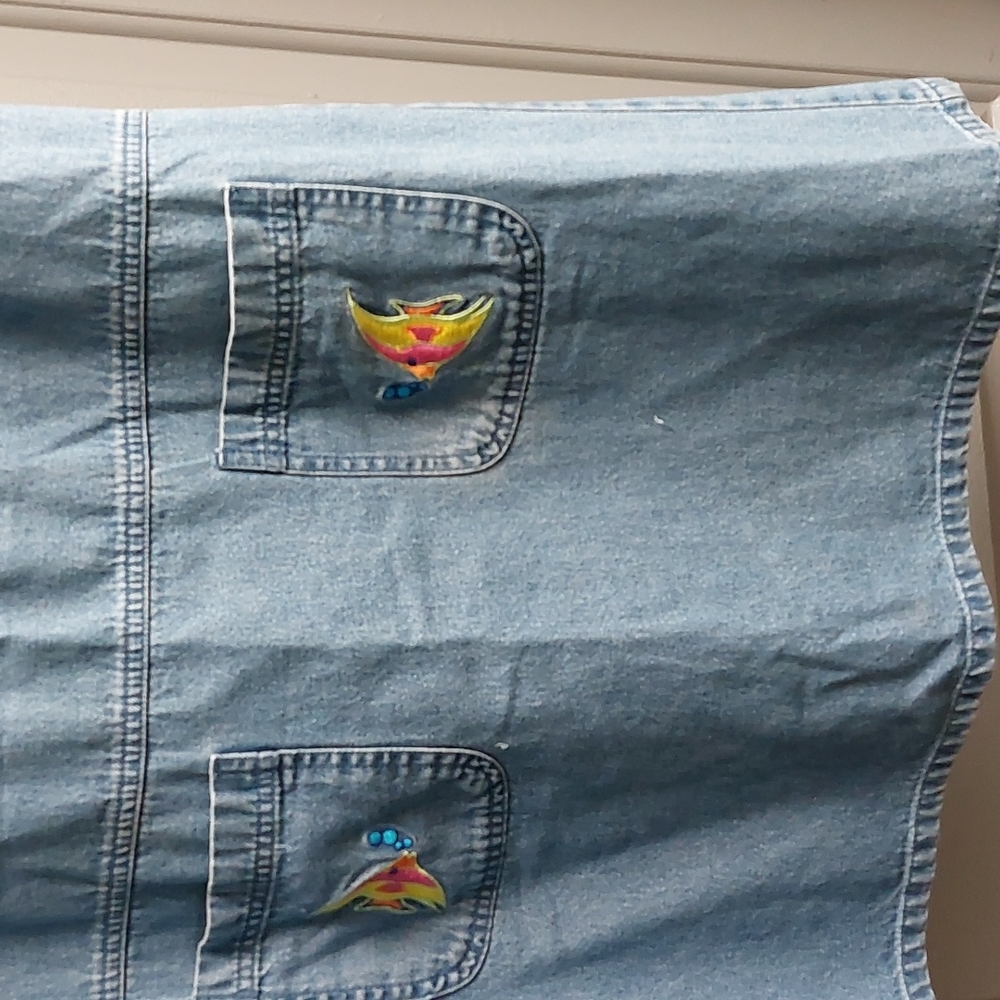 Blue J Denim Dress sz Small - Picture 2 of 8